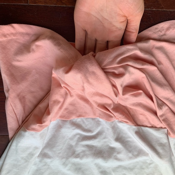 3 block colored shirt with tie - Picture 2 of 2